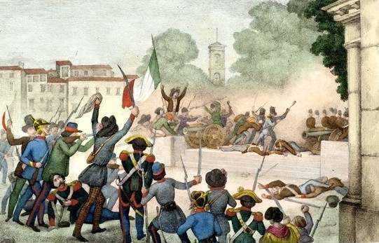 Montagnola 8 agosto 1848