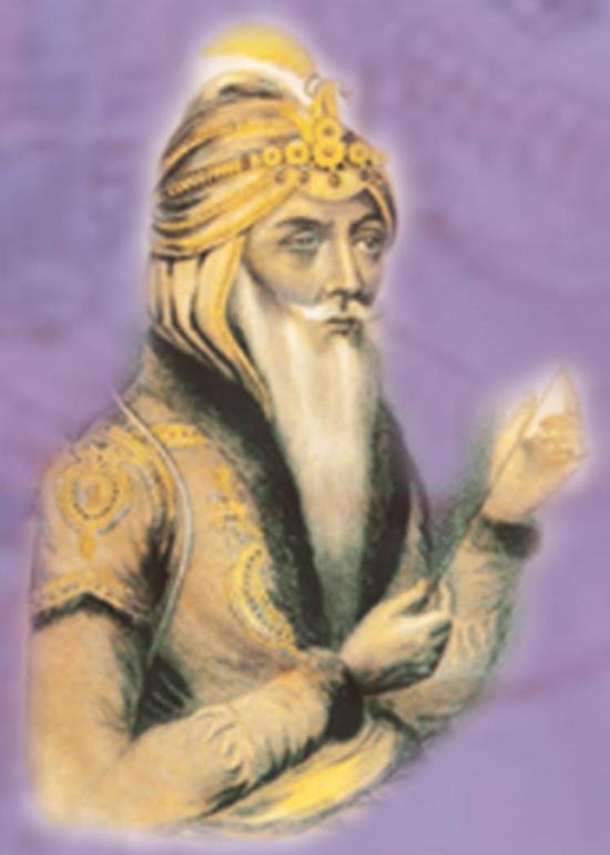 Il Maharaja Ranjit Singh (Miniatura 219x306 px)