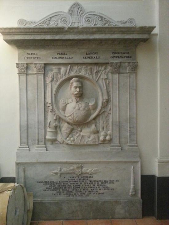 Lapide della Tomba di paolo Avitabile (Miniatura 219x292 px)