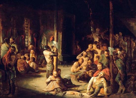 D.G. Blythe, Libby Prison, 1863 (particolare) (Miniatura 219x157 px)