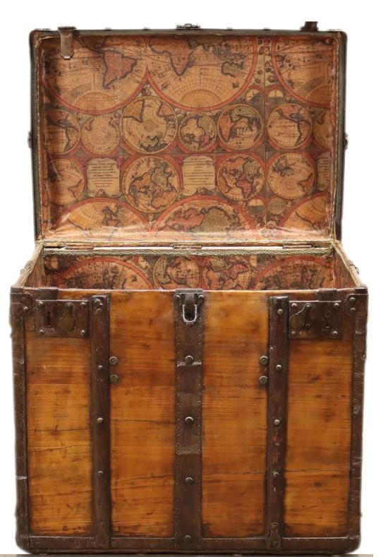 Baule da viaggio, metà XIX secolo (Miniatura 219x314 px)