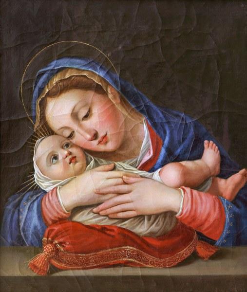 Carlotta Gargalli, Madonna con Bambino (Miniatura 507x600 px)